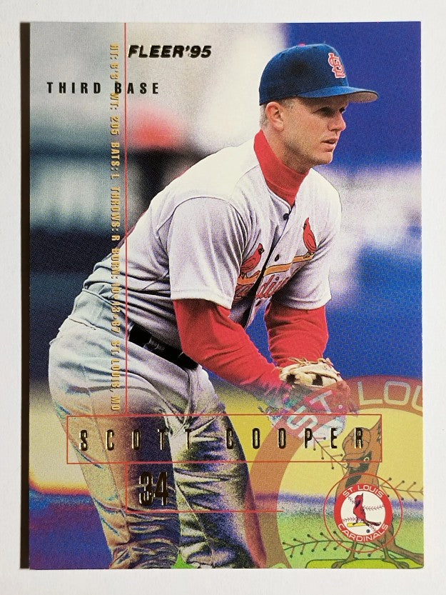 1995 Fleer Update #155 Scott Cooper