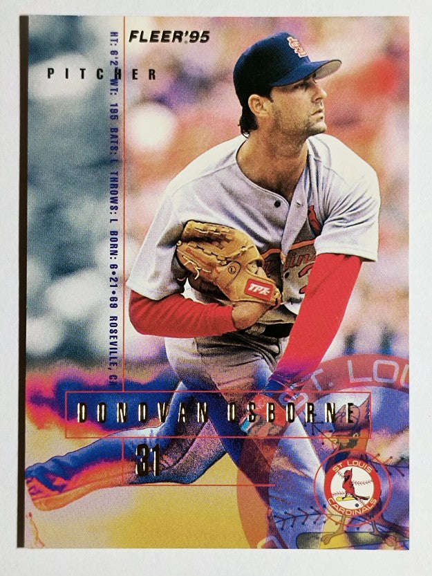 1995 Fleer Update #162 Donovan Osborne
