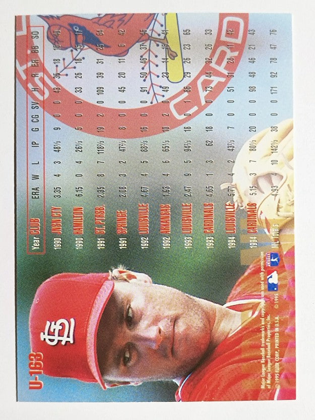 1995 Fleer Update #163 Tom Urbani