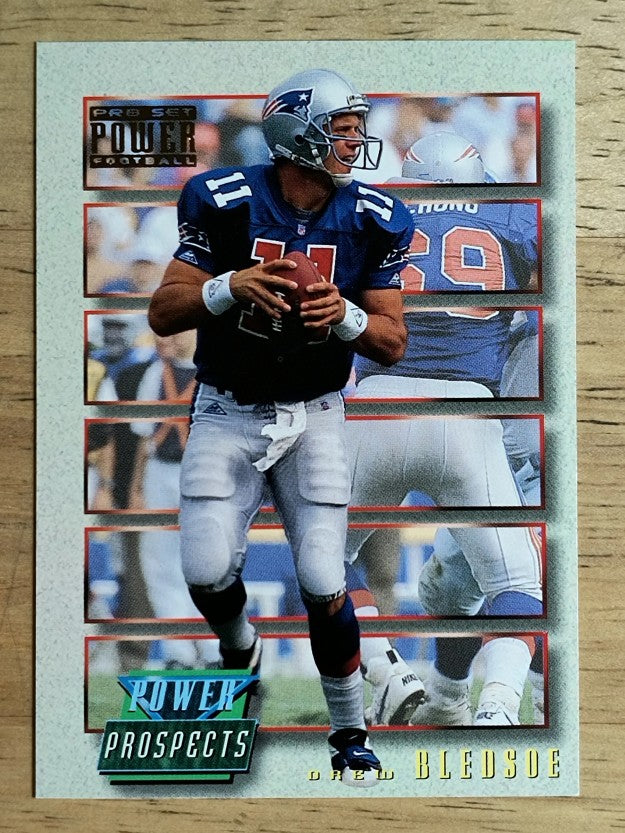 1993 Power Update Prospects Gold #1 Drew Bledsoe