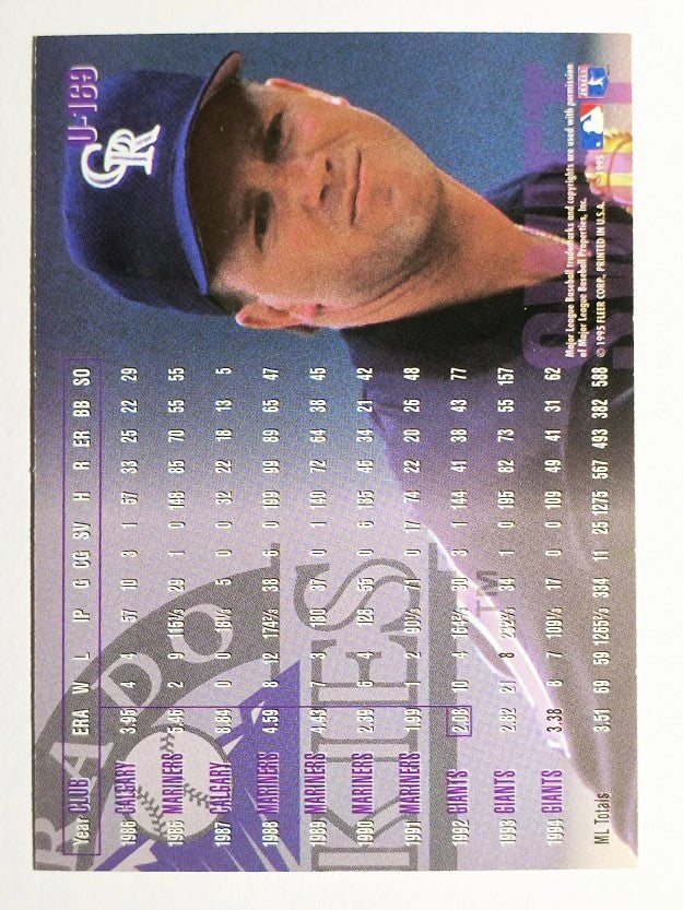 1995 Fleer Update #169 Bill Swift