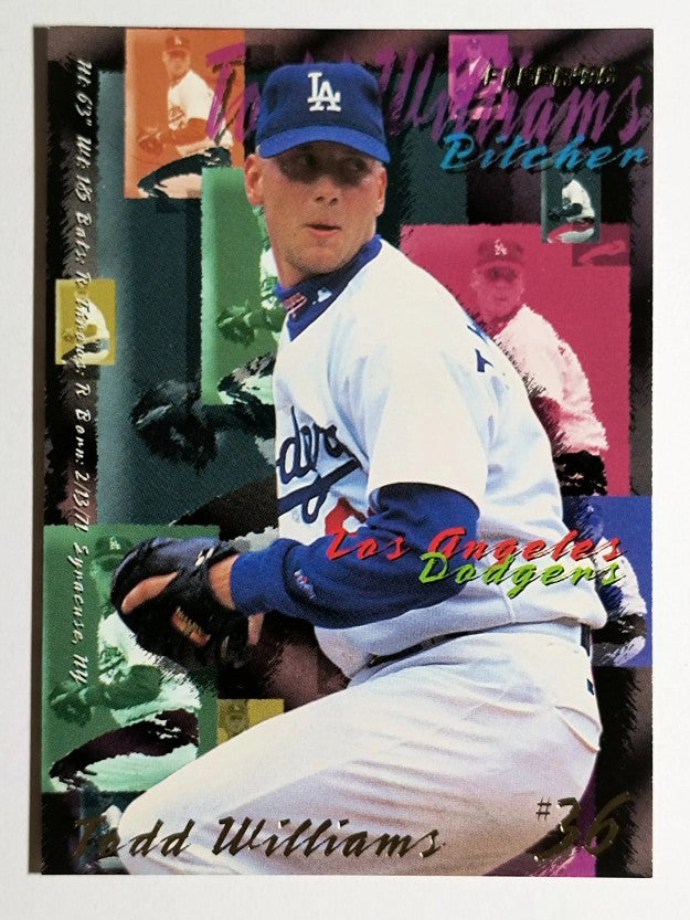1995 Fleer Update #179 Todd Williams