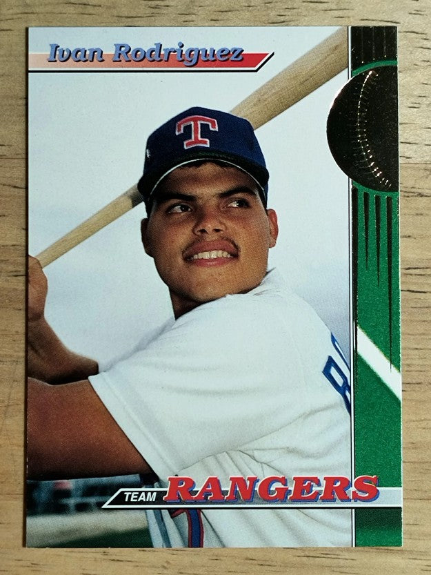 1993 Rangers Stadium Club #10 Ivan Rodriguez