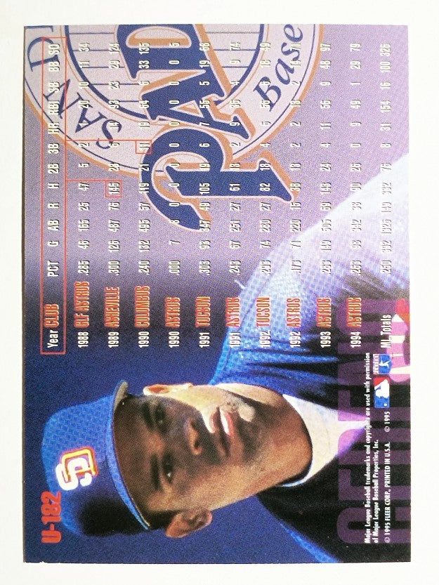 1995 Fleer Update #182 Andujar Cedeno