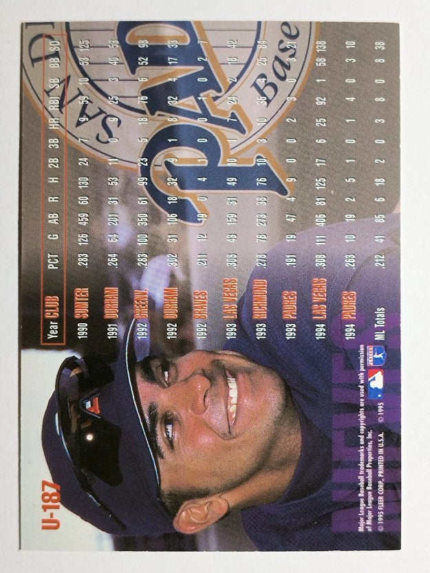 1995 Fleer Update #187 Melvin Nieves