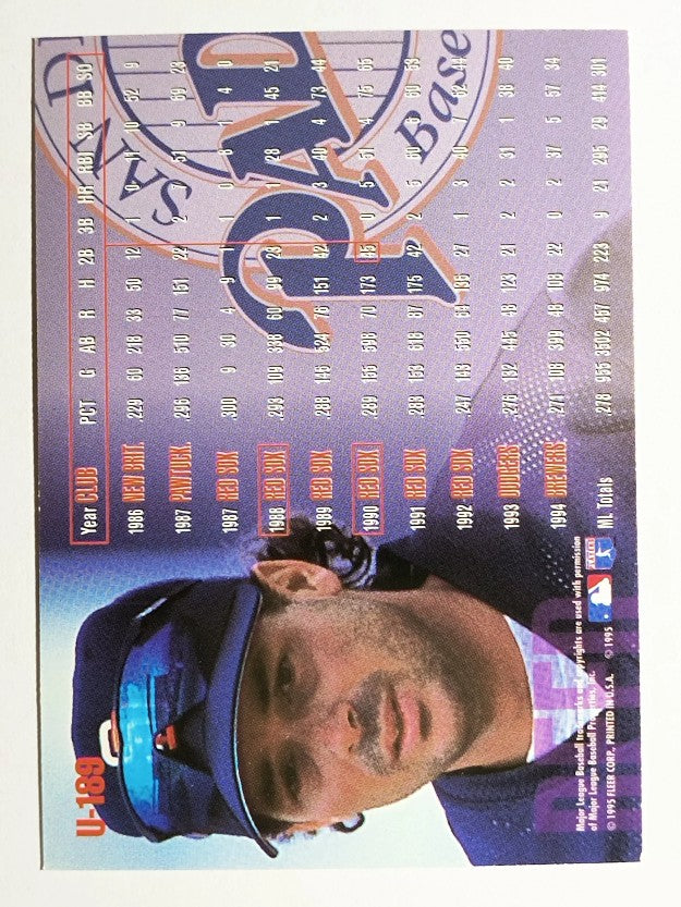 1995 Fleer Update #189 Jody Reed