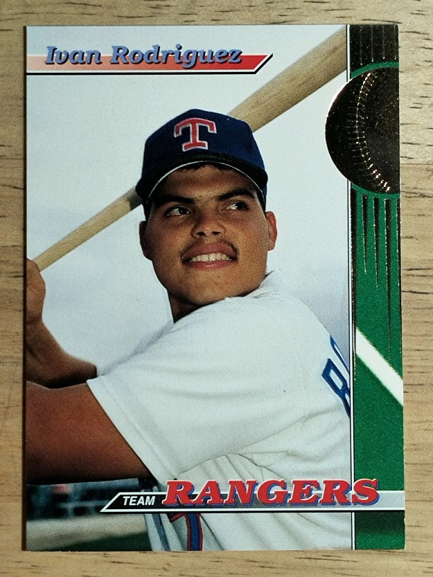 1993 Rangers Stadium Club #10 Ivan Rodriguez