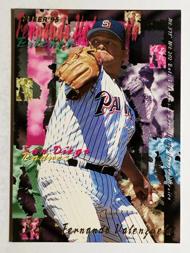 1995 Fleer Update #190 Fernando Valenzuela