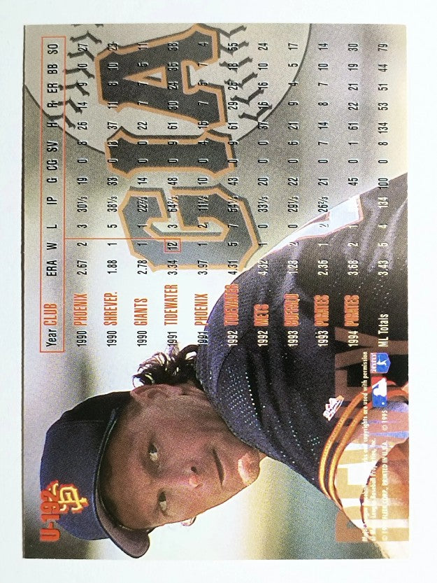 1995 Fleer Update #192 Mark Dewey