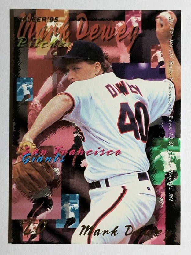 1995 Fleer Update #192 Mark Dewey