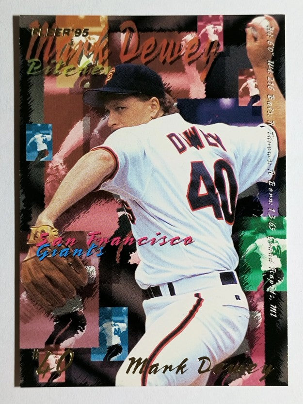 1995 Fleer Update #192 Mark Dewey