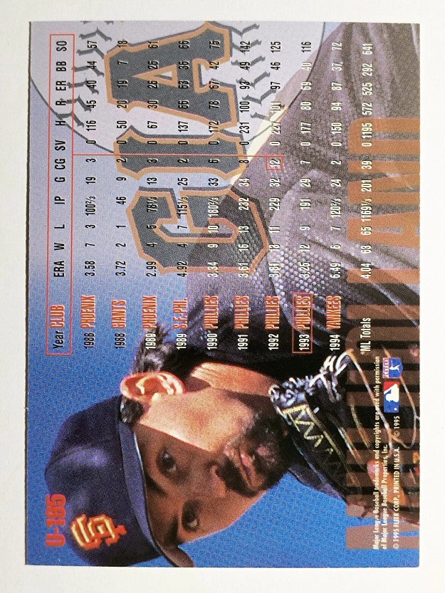 1995 Fleer Update #195 Terry Mulholland