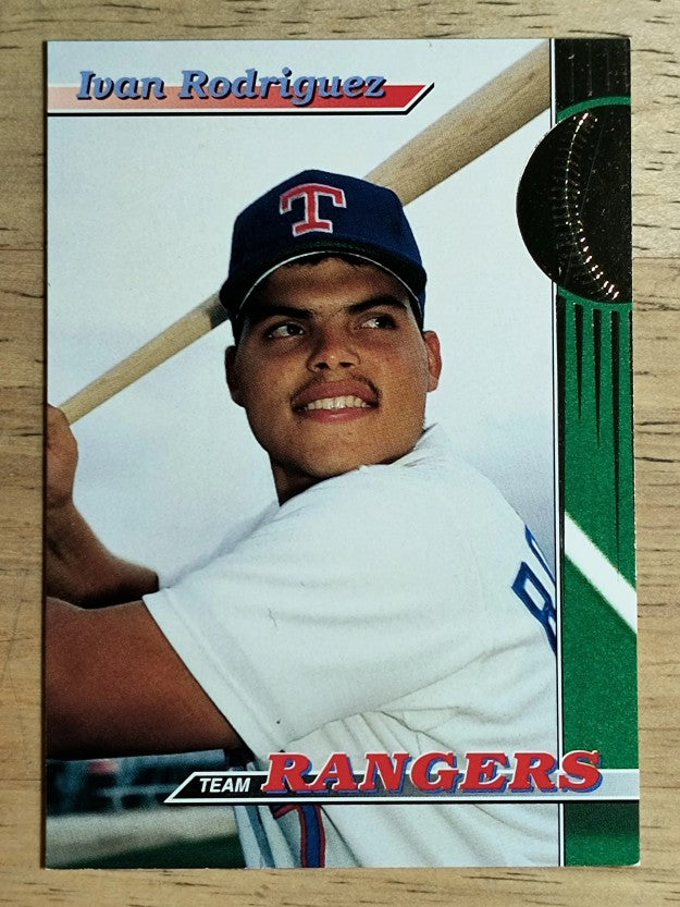 1993 Rangers Stadium Club #10 Ivan Rodriguez