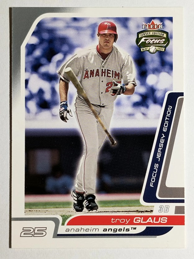 2003 Fleer Focus JE #48 Troy Glaus