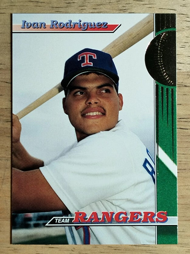 1993 Rangers Stadium Club #10 Ivan Rodriguez
