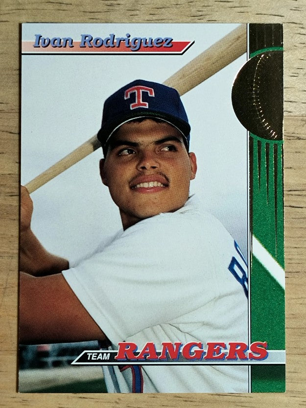 1993 Rangers Stadium Club #10 Ivan Rodriguez