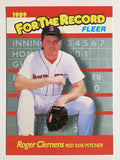 1989 Fleer For The Record #2 Roger Clemens