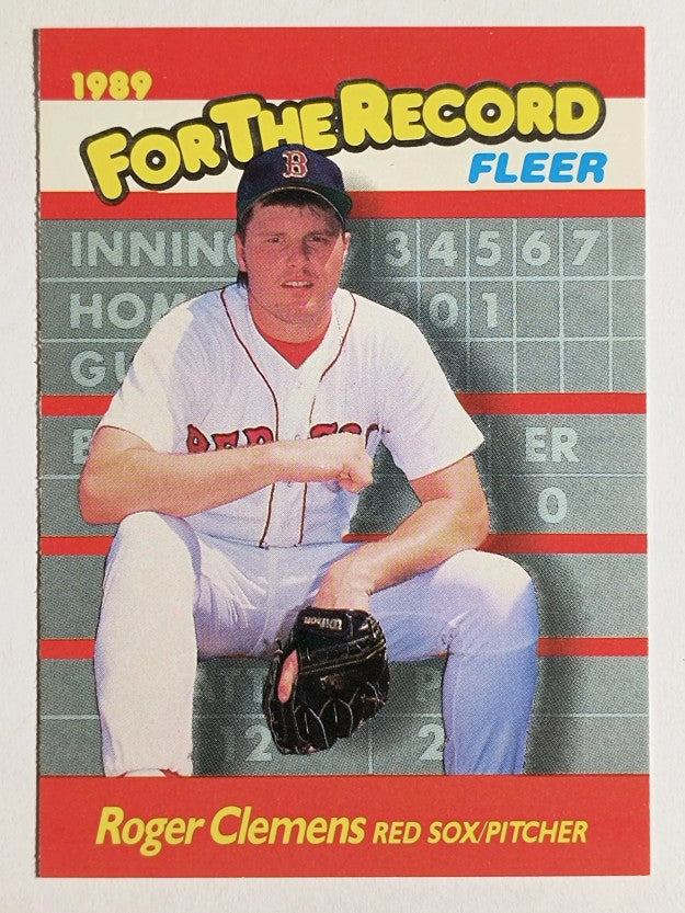 1989 Fleer For The Record #2 Roger Clemens