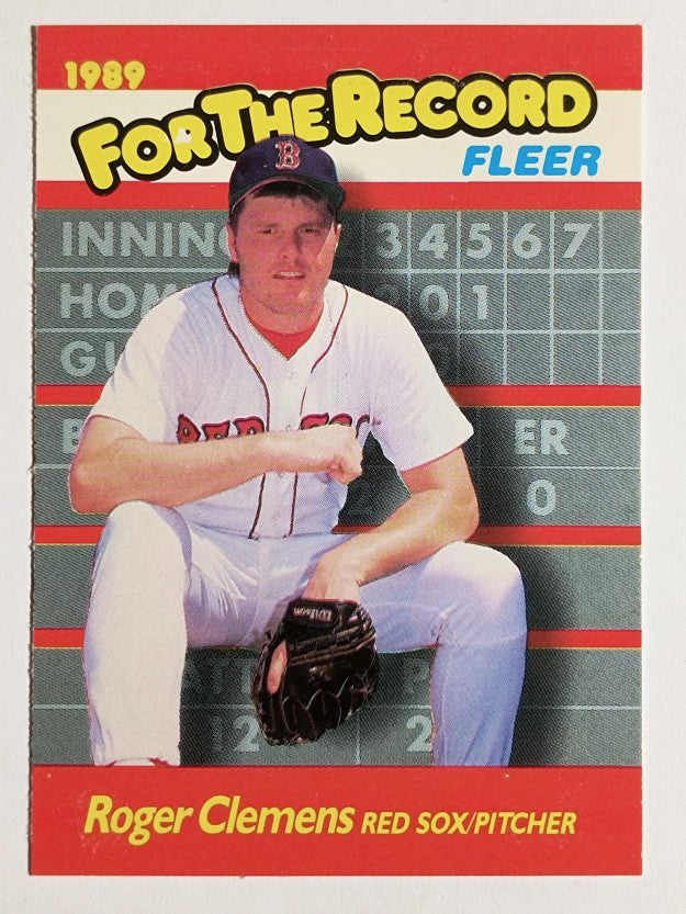1989 Fleer For The Record #2 Roger Clemens