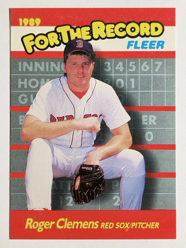 1989 Fleer For The Record #2 Roger Clemens (EXMT)
