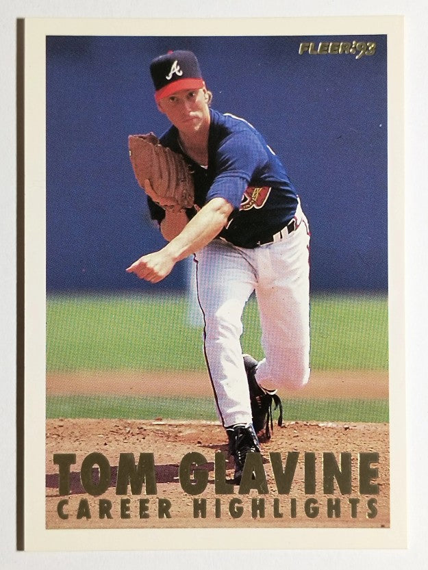 1993 Fleer Glavine #13 Tom Glavine/Send-Off 1