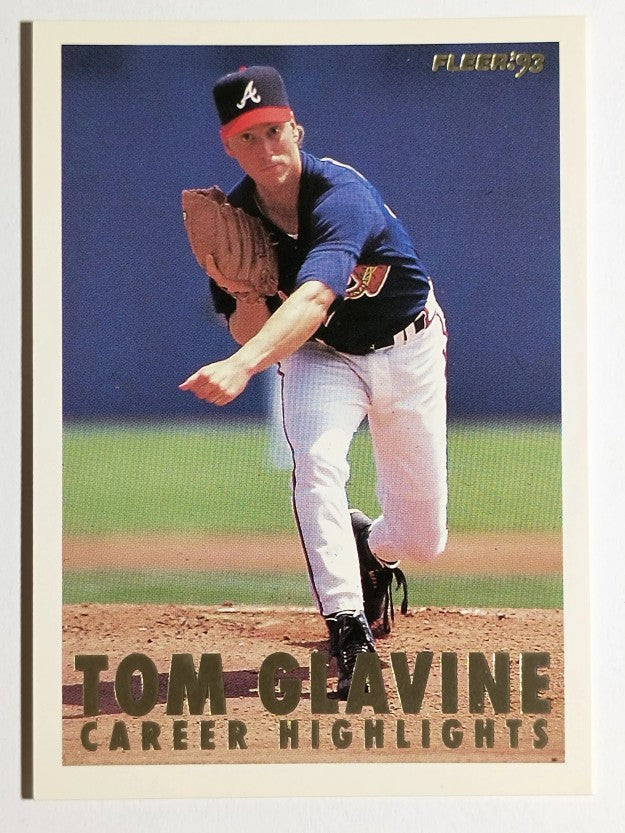 1993 Fleer Glavine #13 Tom Glavine/Send-Off 1 (NM)