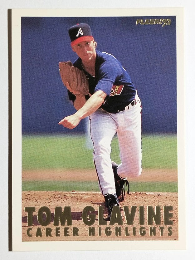1993 Fleer Glavine #13 Tom Glavine/Send-Off 1 (NM)