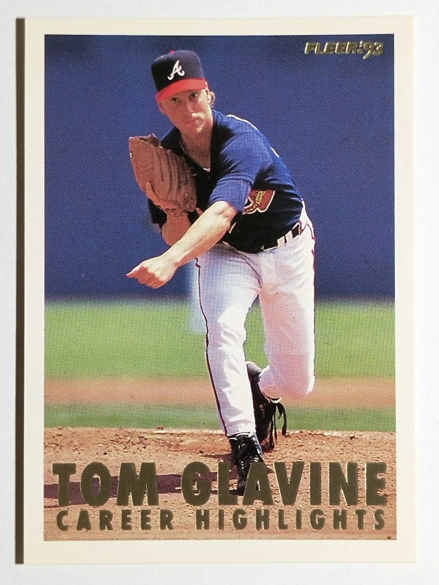 1993 Fleer Glavine #13 Tom Glavine/Send-Off 1