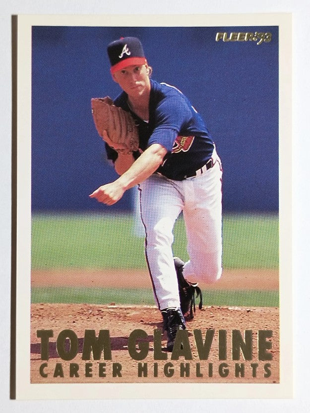 1993 Fleer Glavine #13 Tom Glavine/Send-Off 1