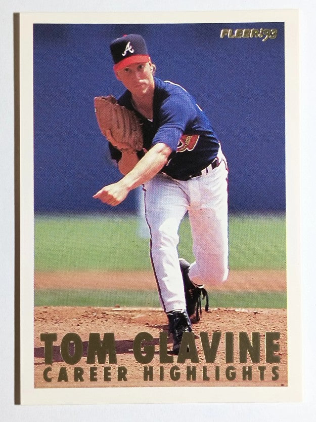 1993 Fleer Glavine #13 Tom Glavine/Send-Off 1
