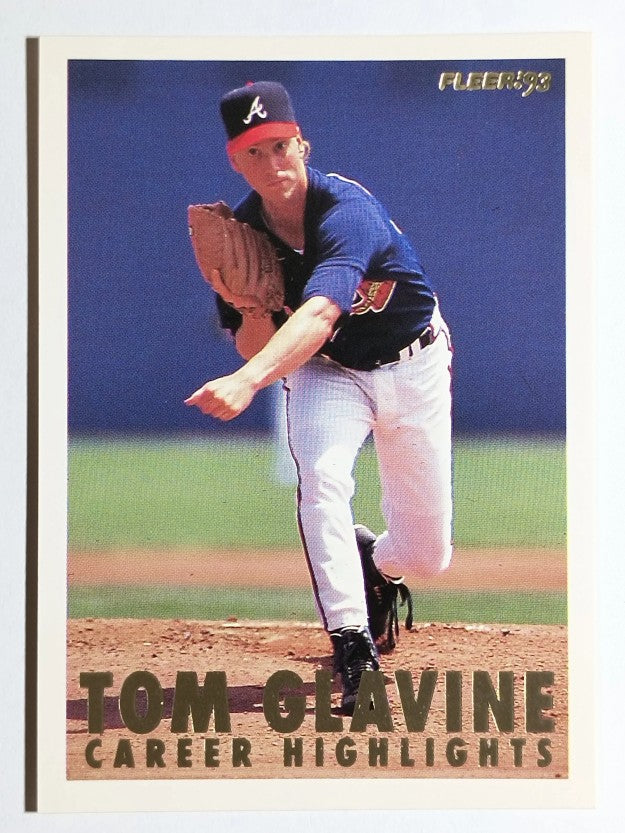 1993 Fleer Glavine #13 Tom Glavine/Send-Off 1