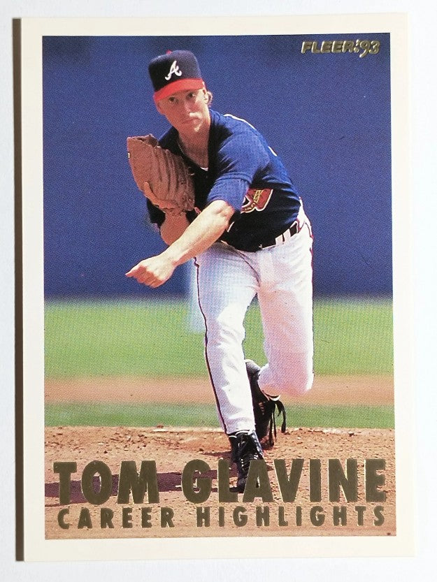 1993 Fleer Glavine #13 Tom Glavine/Send-Off 1 (NM)