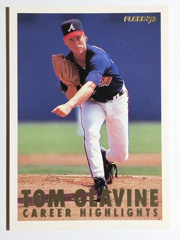 1993 Fleer Glavine #13 Tom Glavine/Send-Off 1
