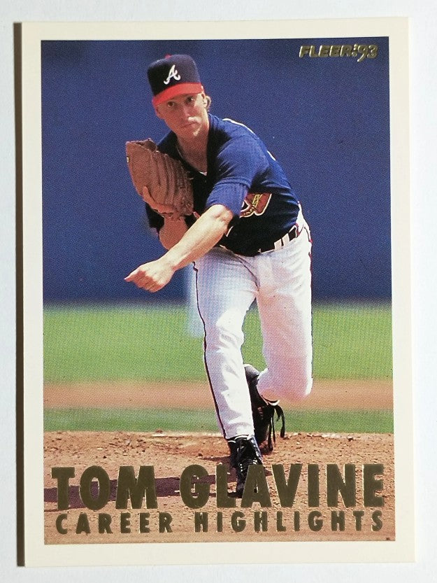 1993 Fleer Glavine #13 Tom Glavine/Send-Off 1