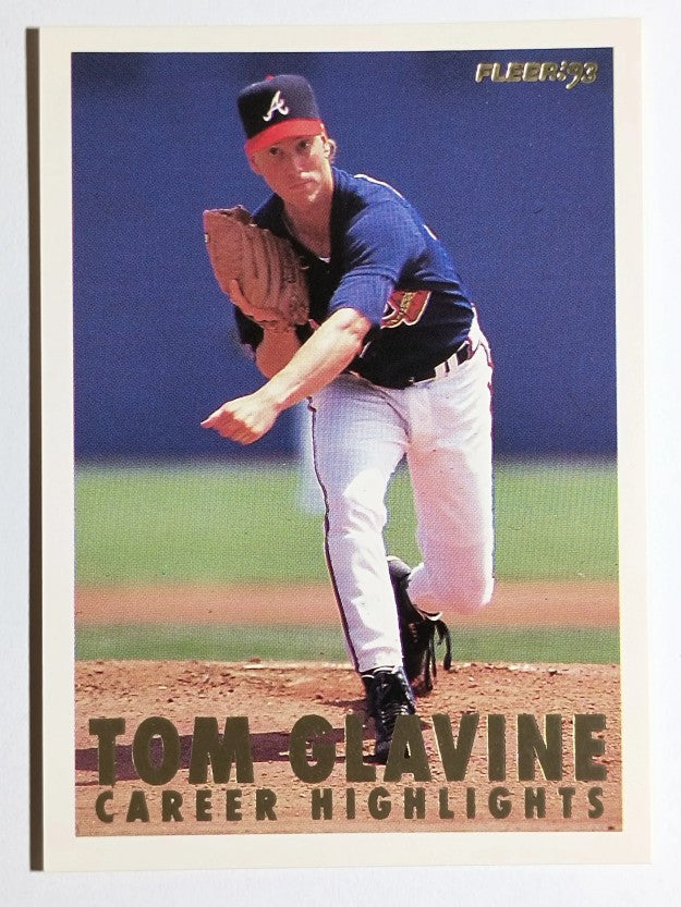1993 Fleer Glavine #13 Tom Glavine/Send-Off 1 (NM)