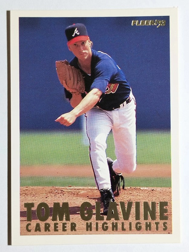 1993 Fleer Glavine #13 Tom Glavine/Send-Off 1
