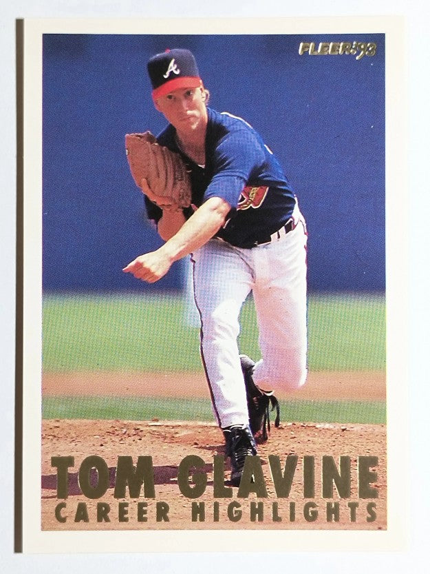 1993 Fleer Glavine #13 Tom Glavine/Send-Off 1