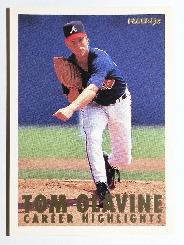 1993 Fleer Glavine #13 Tom Glavine/Send-Off 1