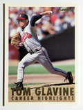 1993 Fleer Glavine #14 Tom Glavine/Send-Off 2 (NM)