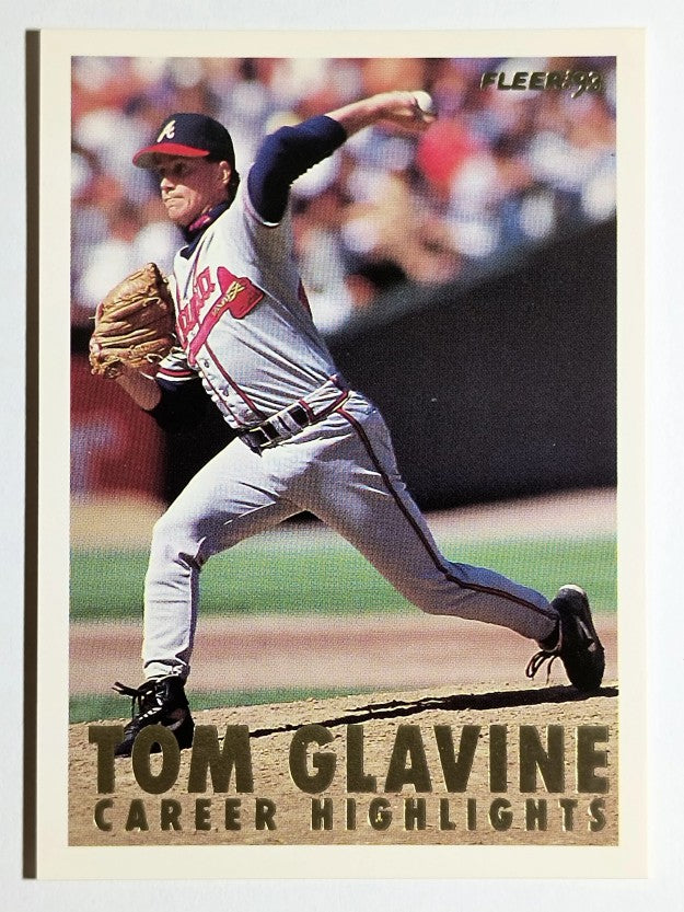 1993 Fleer Glavine #14 Tom Glavine/Send-Off 2 (NM)