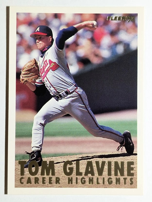 1993 Fleer Glavine #14 Tom Glavine/Send-Off 2