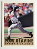 1993 Fleer Glavine #14 Tom Glavine/Send-Off 2