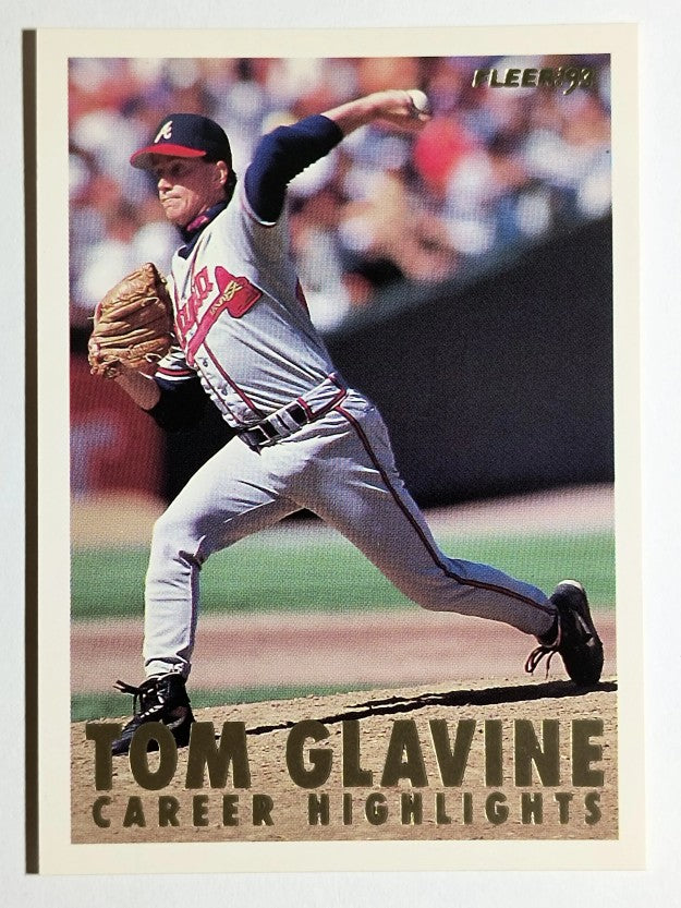 1993 Fleer Glavine #14 Tom Glavine/Send-Off 2