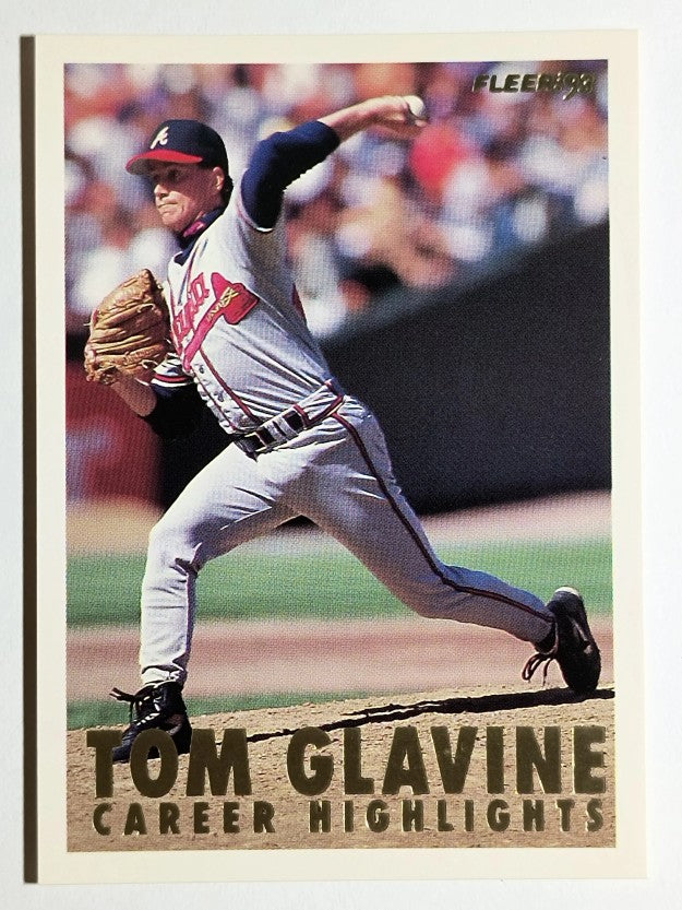 1993 Fleer Glavine #14 Tom Glavine/Send-Off 2