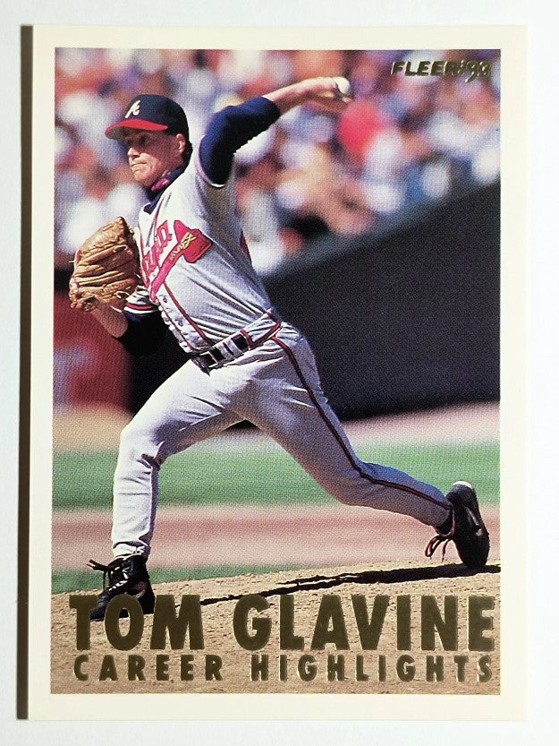 1993 Fleer Glavine #14 Tom Glavine/Send-Off 2