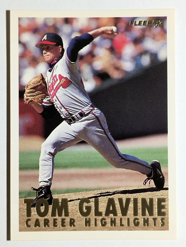 1993 Fleer Glavine #14 Tom Glavine/Send-Off 2