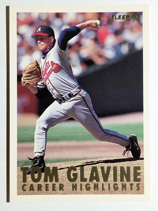 1993 Fleer Glavine #14 Tom Glavine/Send-Off 2