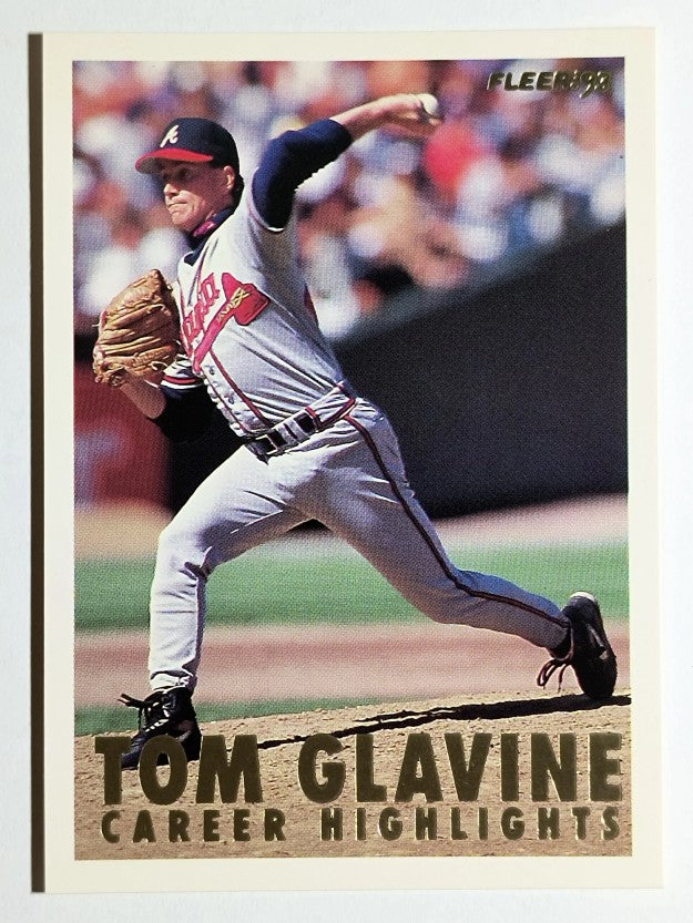 1993 Fleer Glavine #14 Tom Glavine/Send-Off 2