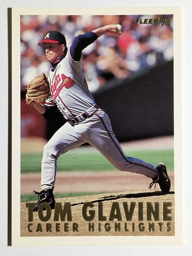1993 Fleer Glavine #14 Tom Glavine/Send-Off 2 (NM)