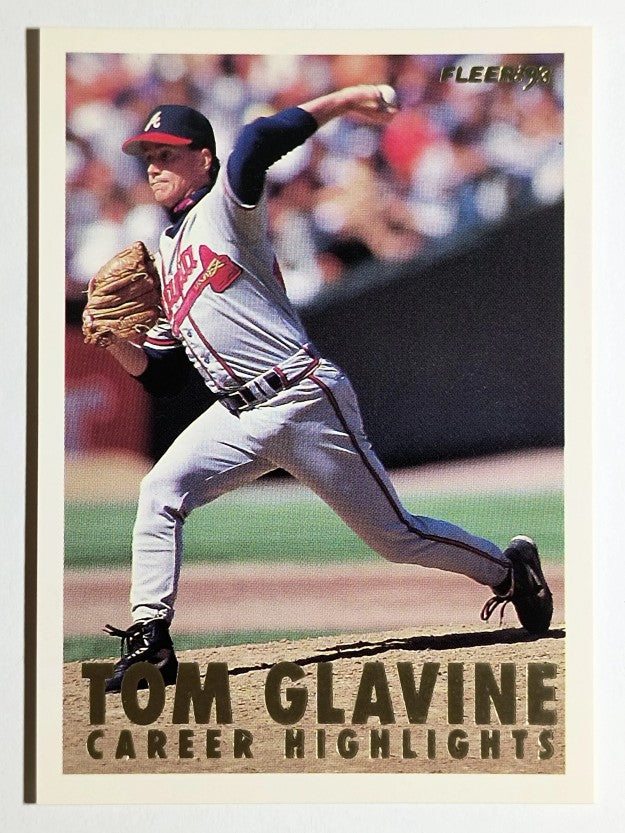 1993 Fleer Glavine #14 Tom Glavine/Send-Off 2